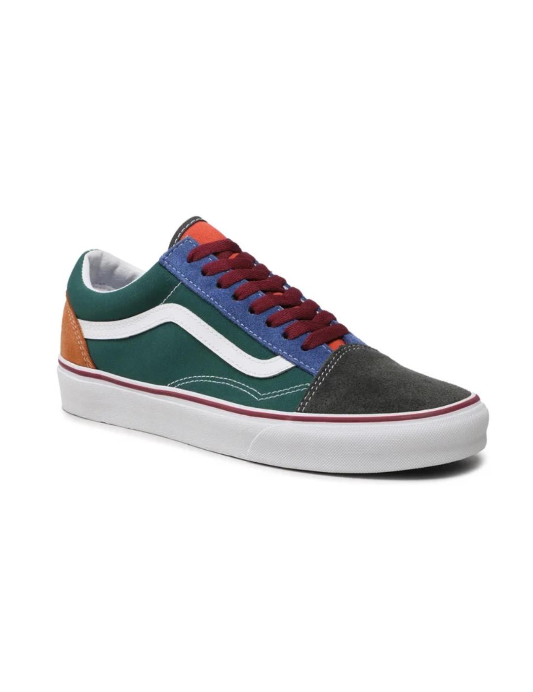 Zapatillas Vans Old Skool multi color unisex-b