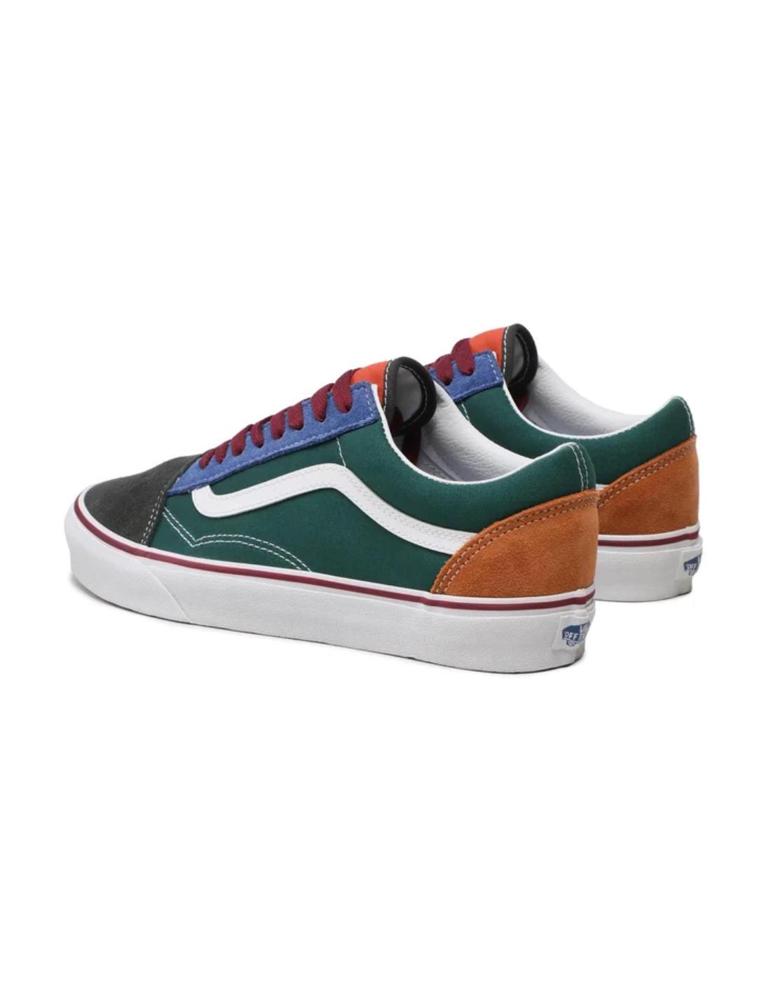 Zapatillas Vans Old Skool multi color unisex-b