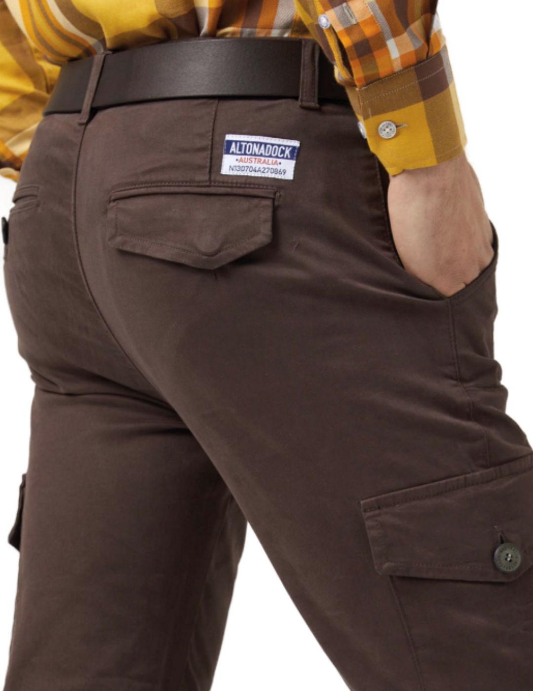 Pantalón Altonadock marrón para hombre -b