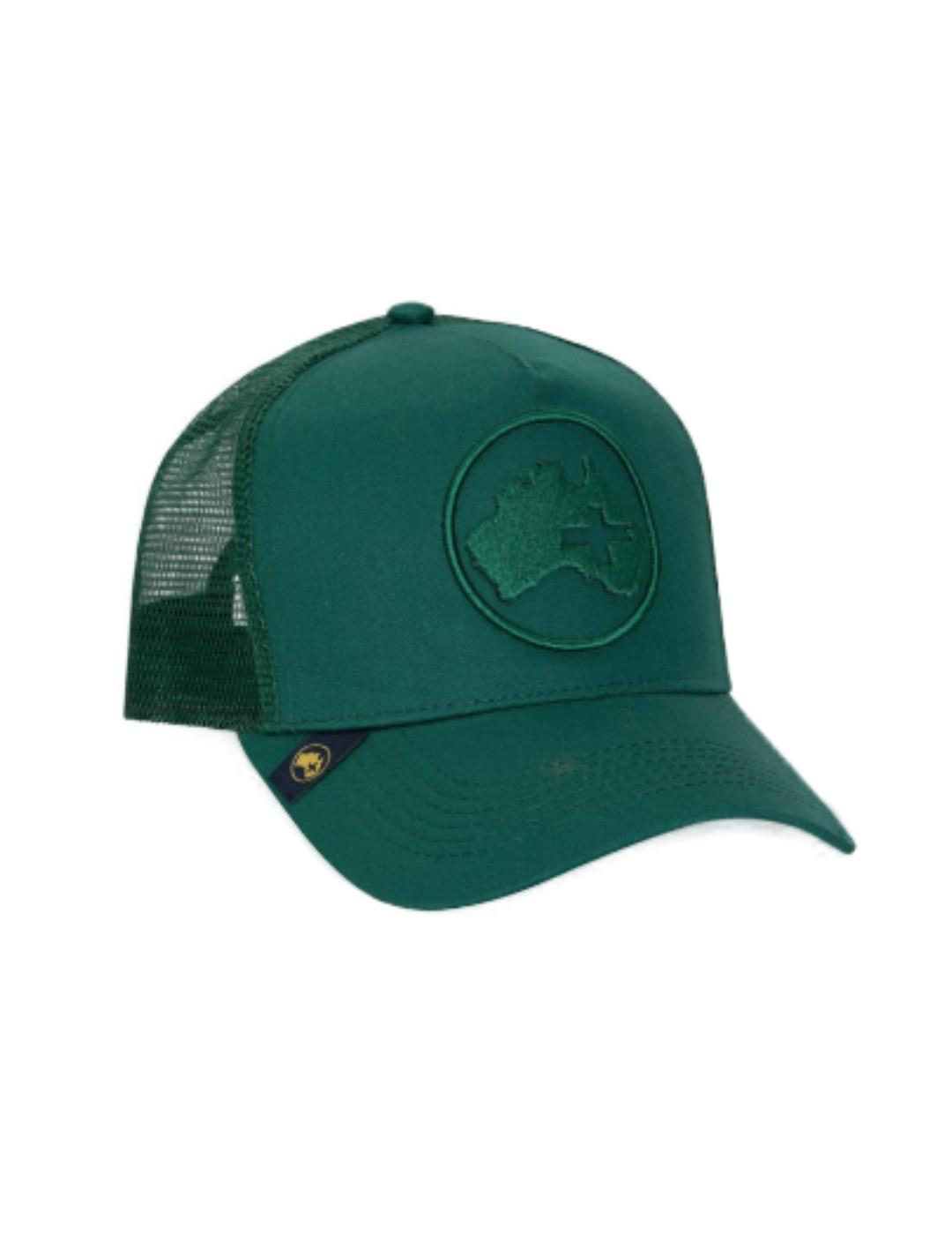 Gorra Altonadock color verde con logo unisex