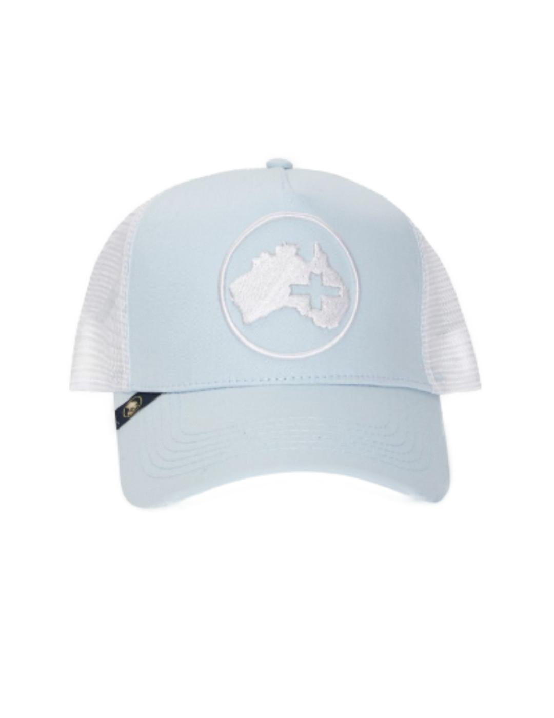 Gorra Altonadock colores azul y blanca con logo unisex