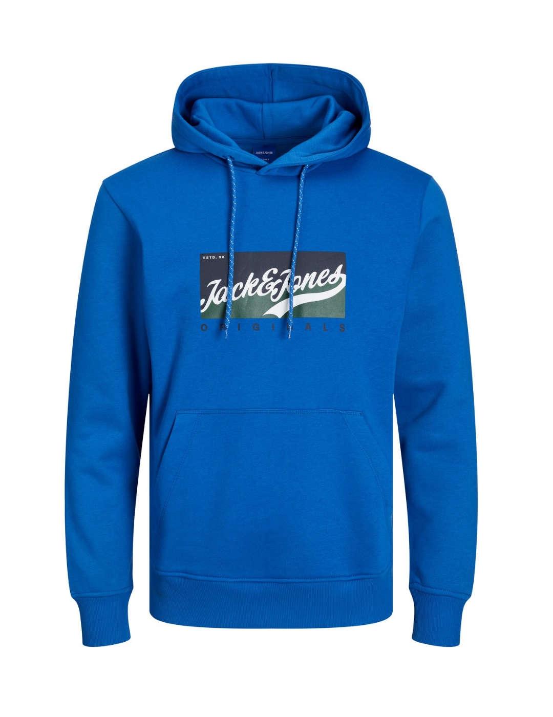 Sudadera Jack&Jones Becks  azul para hombre-b