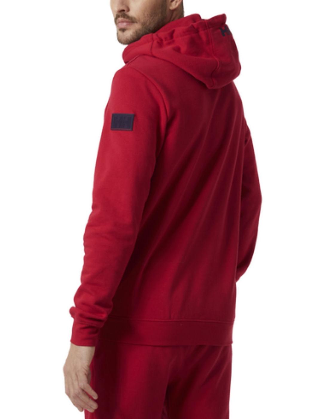Sudadera Helly Hansen Rwb roja para hombre-b