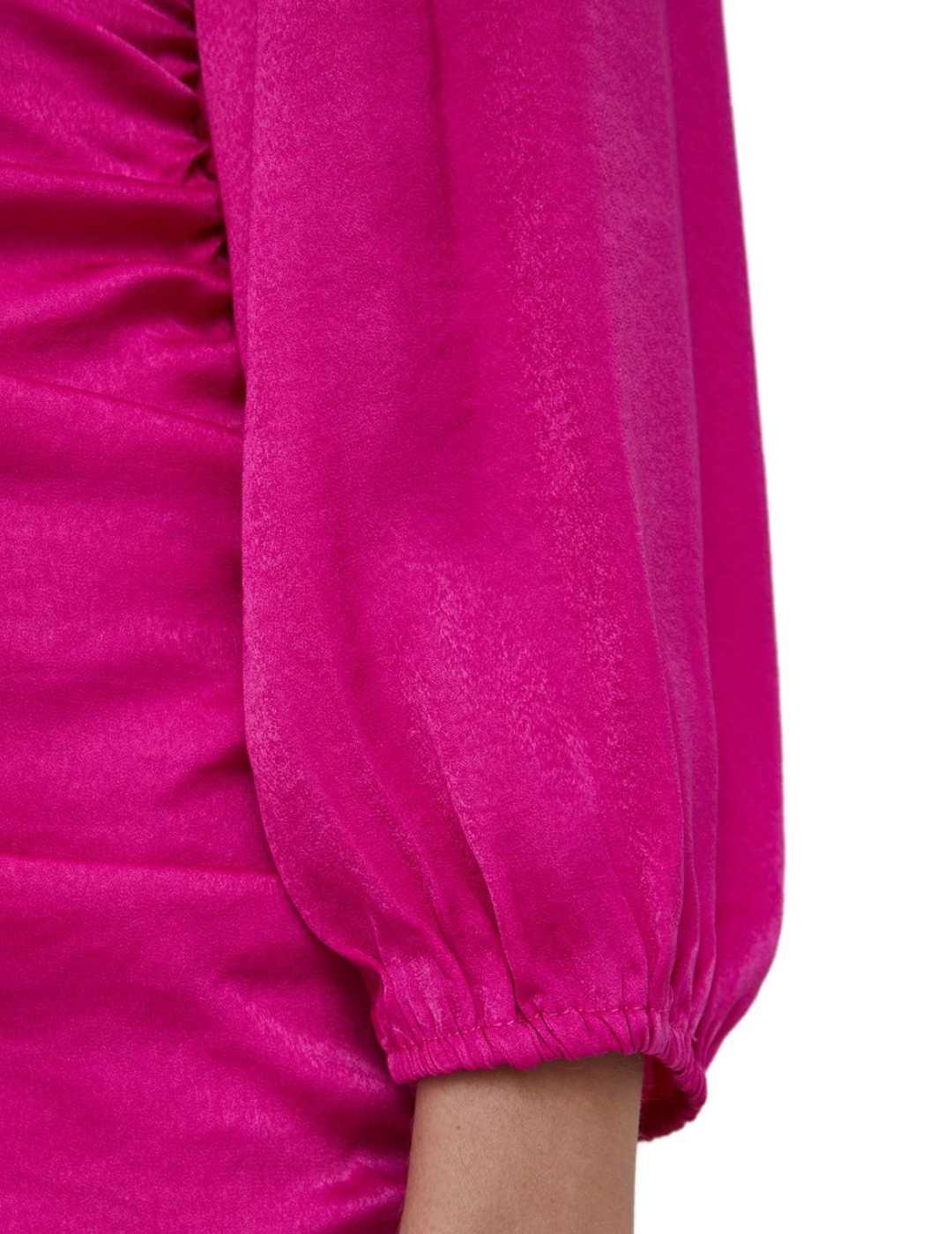 Vestido Only Kendal corto de color rosa fucsia para mujer