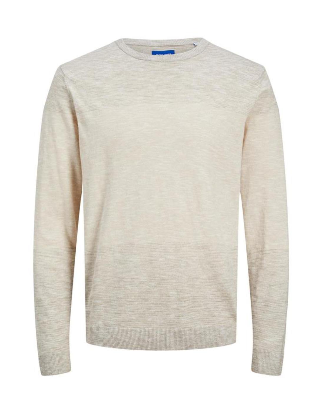 Jersey Jack&Jones Malibu beige  para hombre