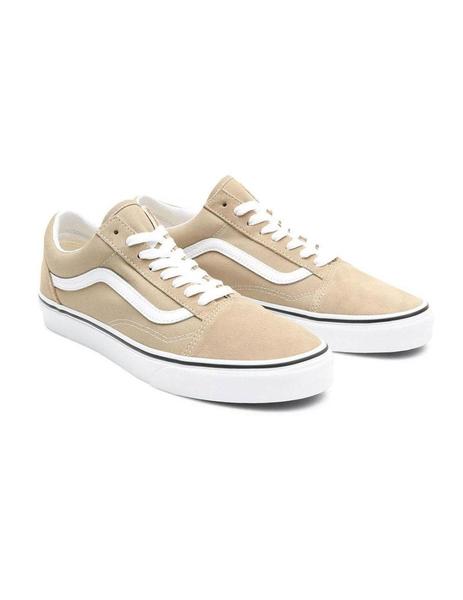 Vans Old Skool beige y blanca unisex