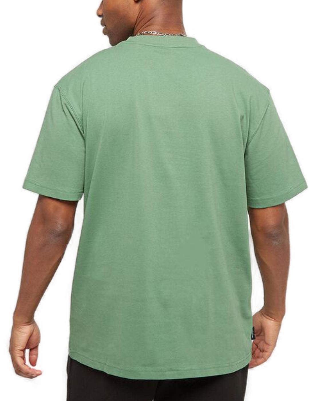 Camiseta Puma Dowtown verde manga corta para hombre
