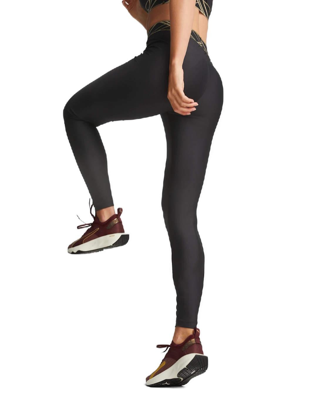 Mallas Puma Glam negro para mujer