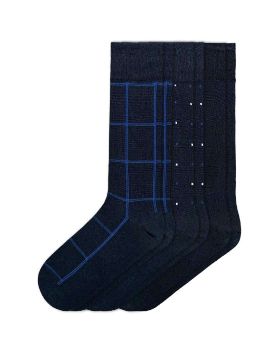 Calcetines Impetus pack3 marino/azul para hombre