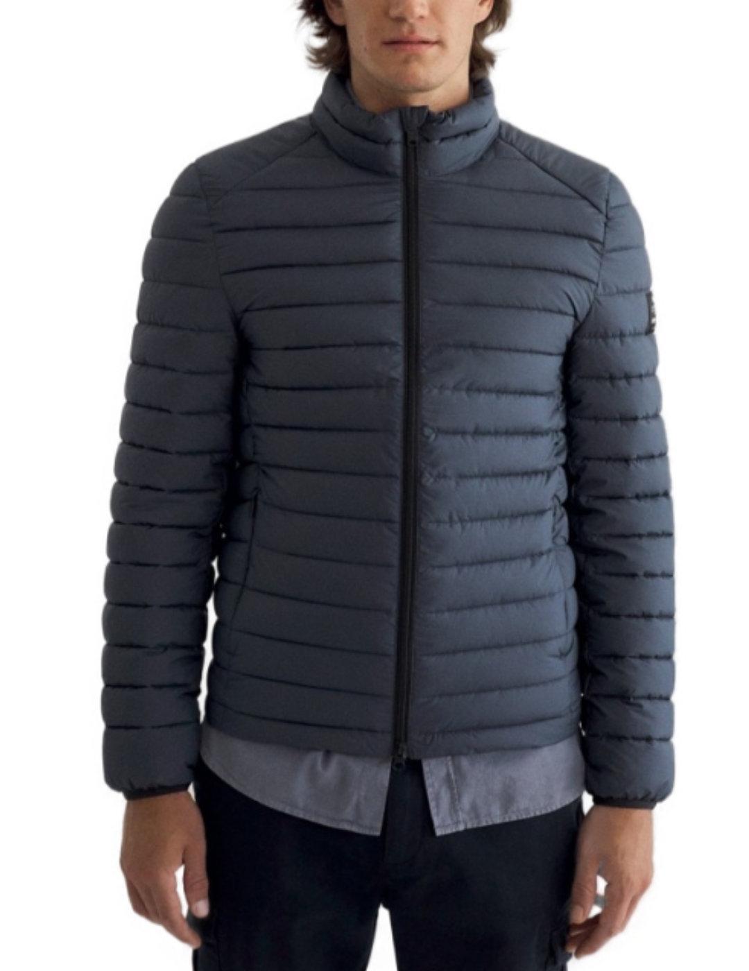 Chaqueta de plumas Ecoalf marino ligero para hombre