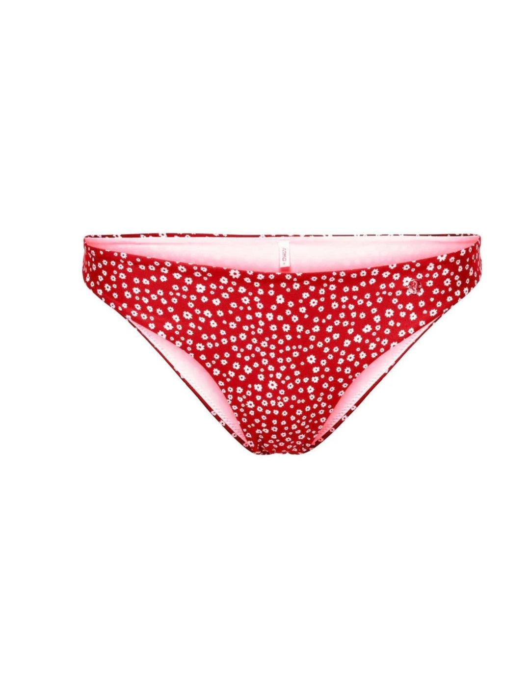 Bikini Only Susan brazilian rojo flores mujer