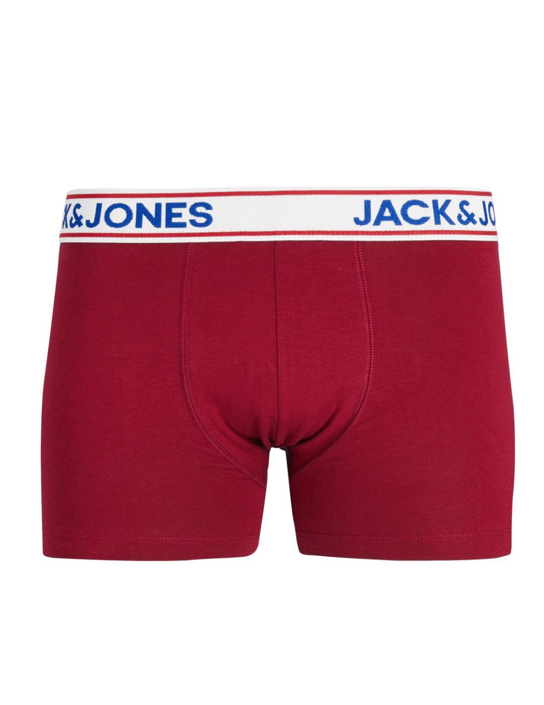 Intimo Jack&Jones Crowen rojo para hombre-