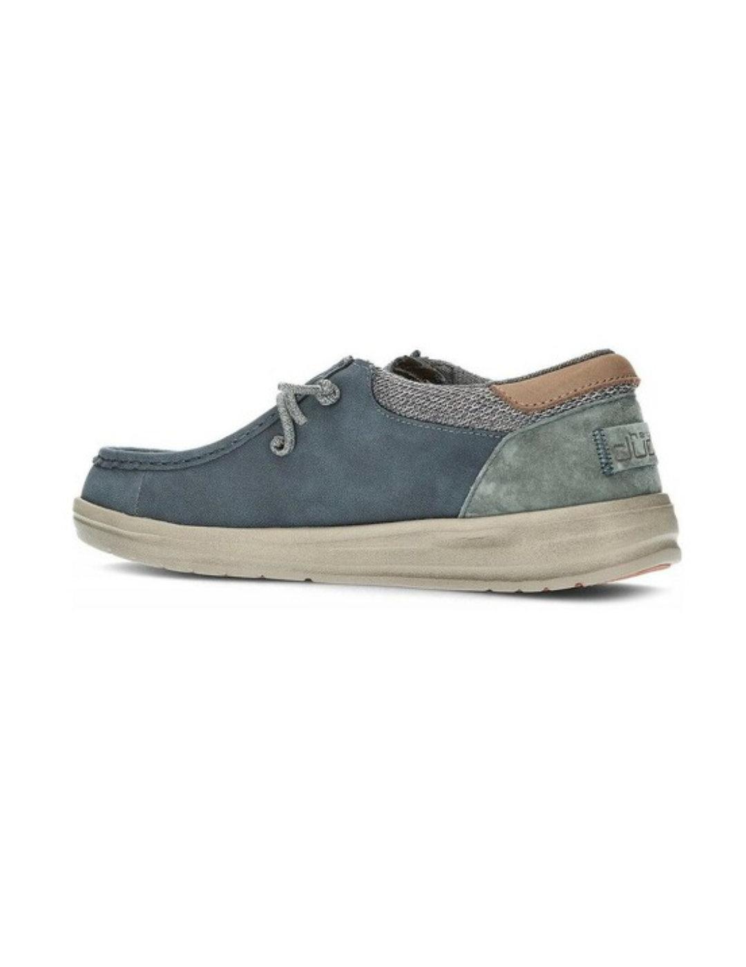 Zapatos Heydude Paul azul para hombre