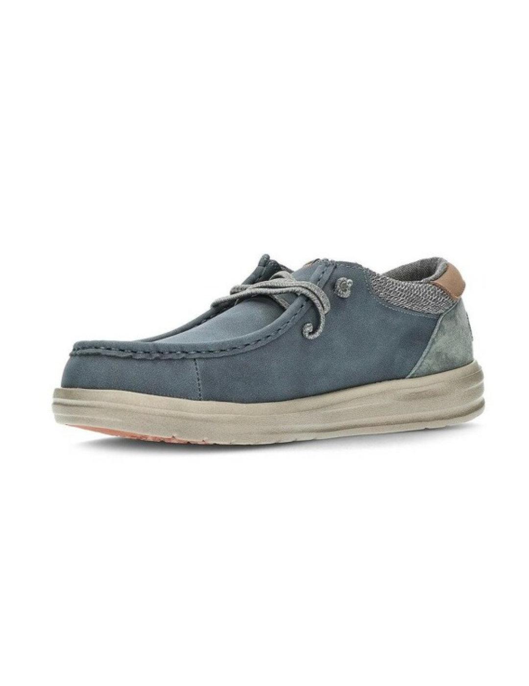 Zapatos Heydude Paul azul para hombre