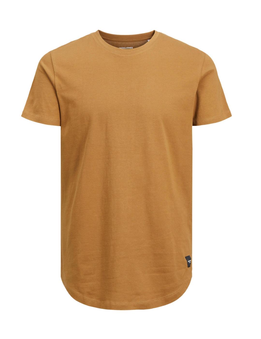 Camiseta Jack&Jones Enoa color camel para hombre