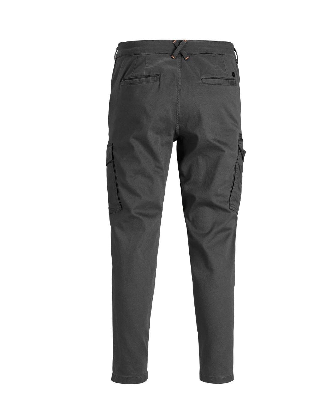 Pantalón Jack&Jones Stace cargo tapered gris para hombre