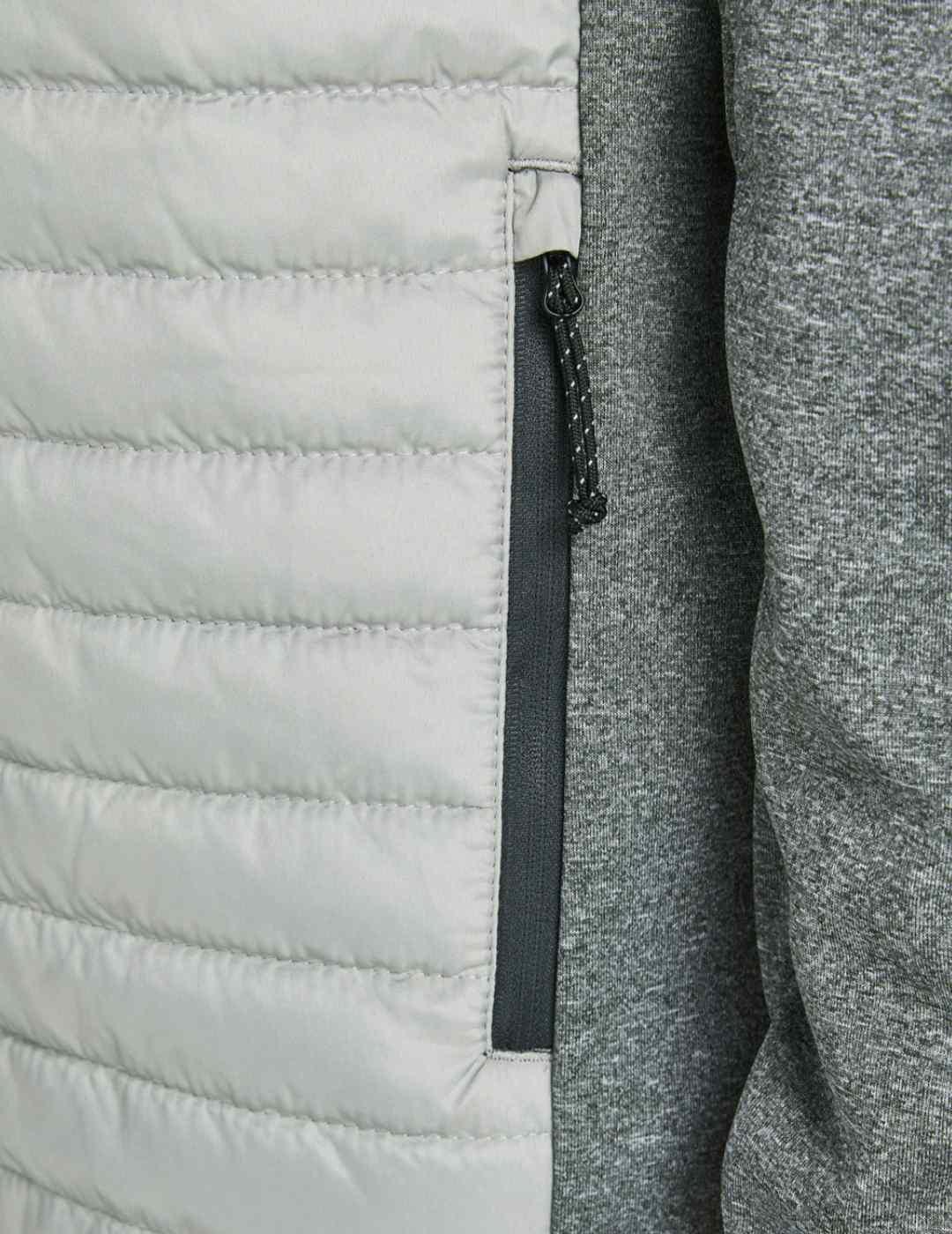 Chaqueta Jack&Jones Multi gris deportiva para hombre