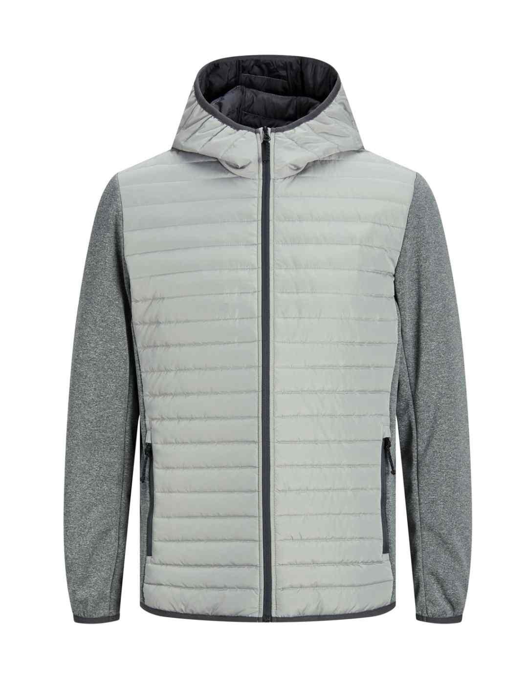 Chaqueta Jack&Jones Multi gris deportiva para hombre