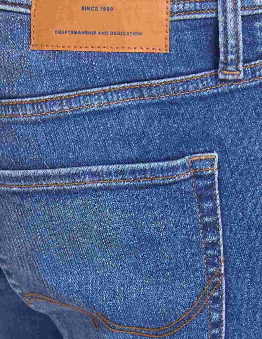 Pantalon vaquero Jack&Jones Liam skinny azul para hombre
