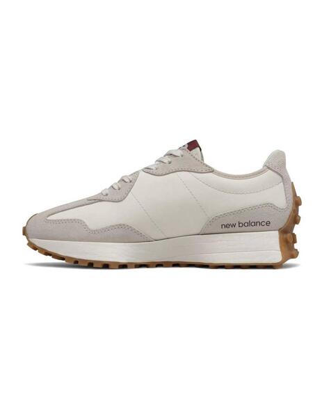 New balance blancas clearance suela marron
