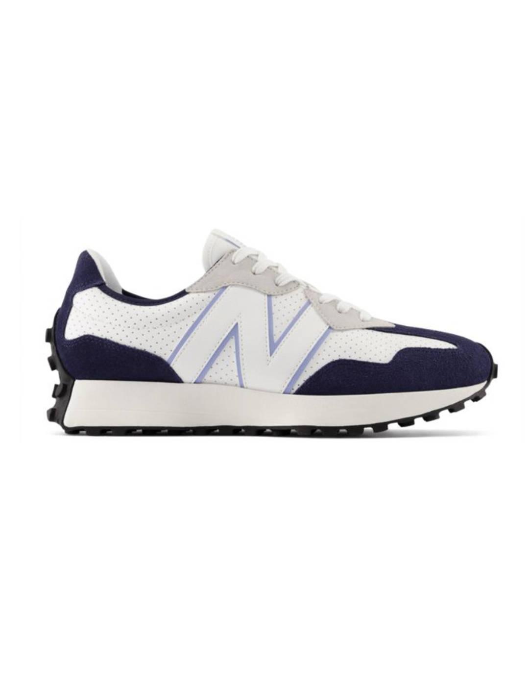 Zapatillas New Balance MS327NF blanco/marino para hombre