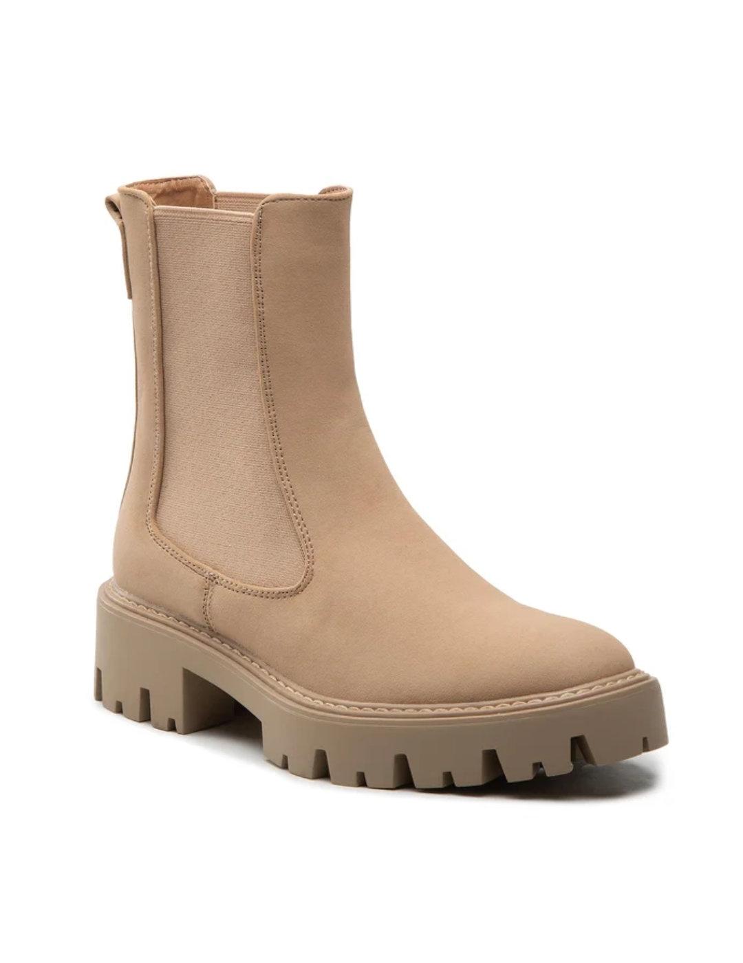 Botas Only Betty Noos beige para mujer-&