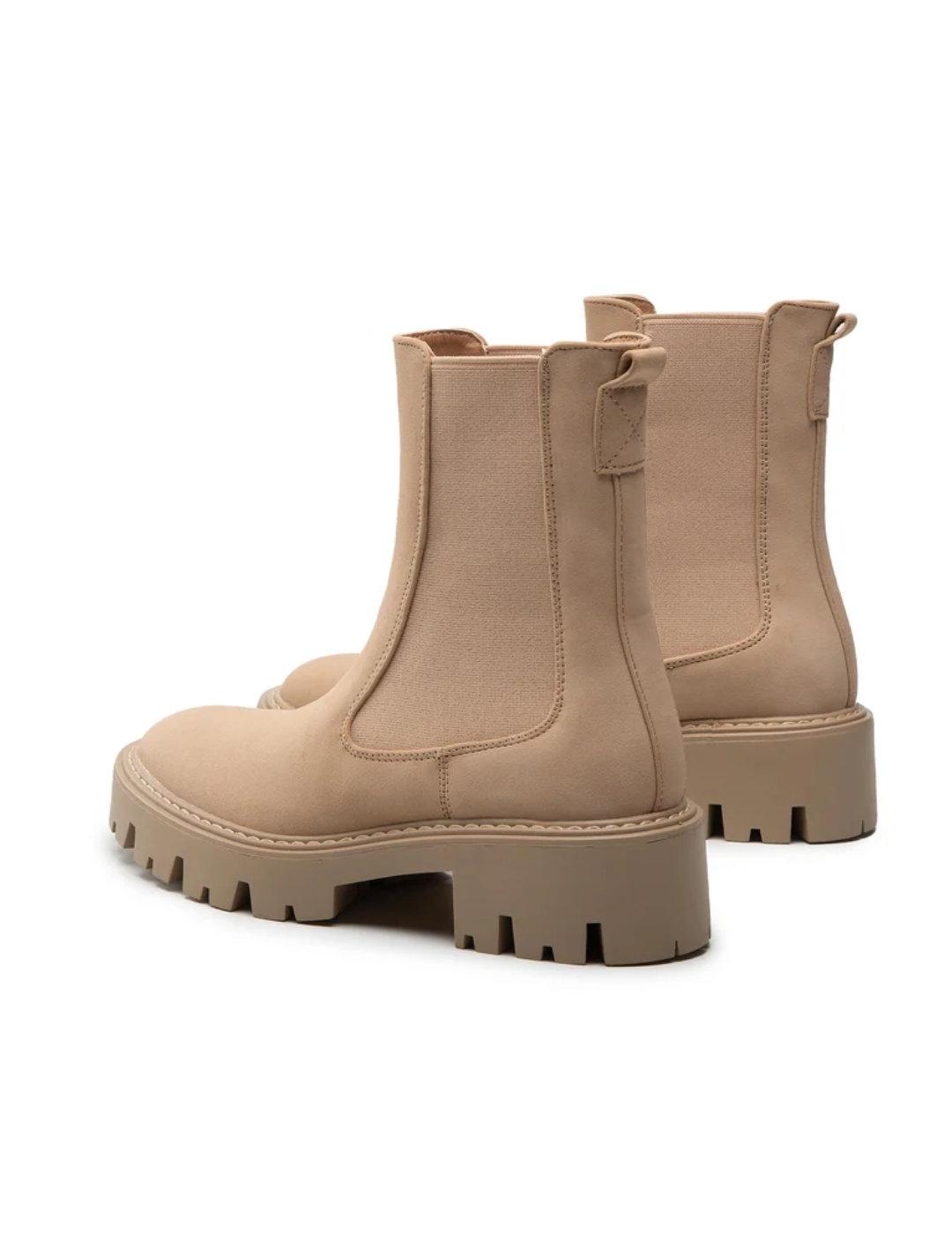 Botas Only Betty Noos beige para mujer-&