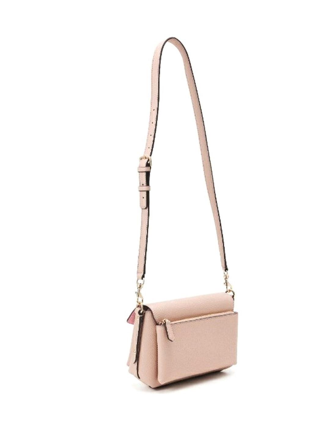 Bolso Guess Eco Brenton rosa pequeño para mujer