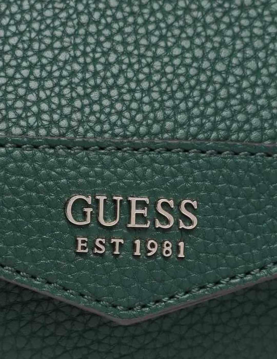 Bolso Guess Eco Brenton verde para mujer