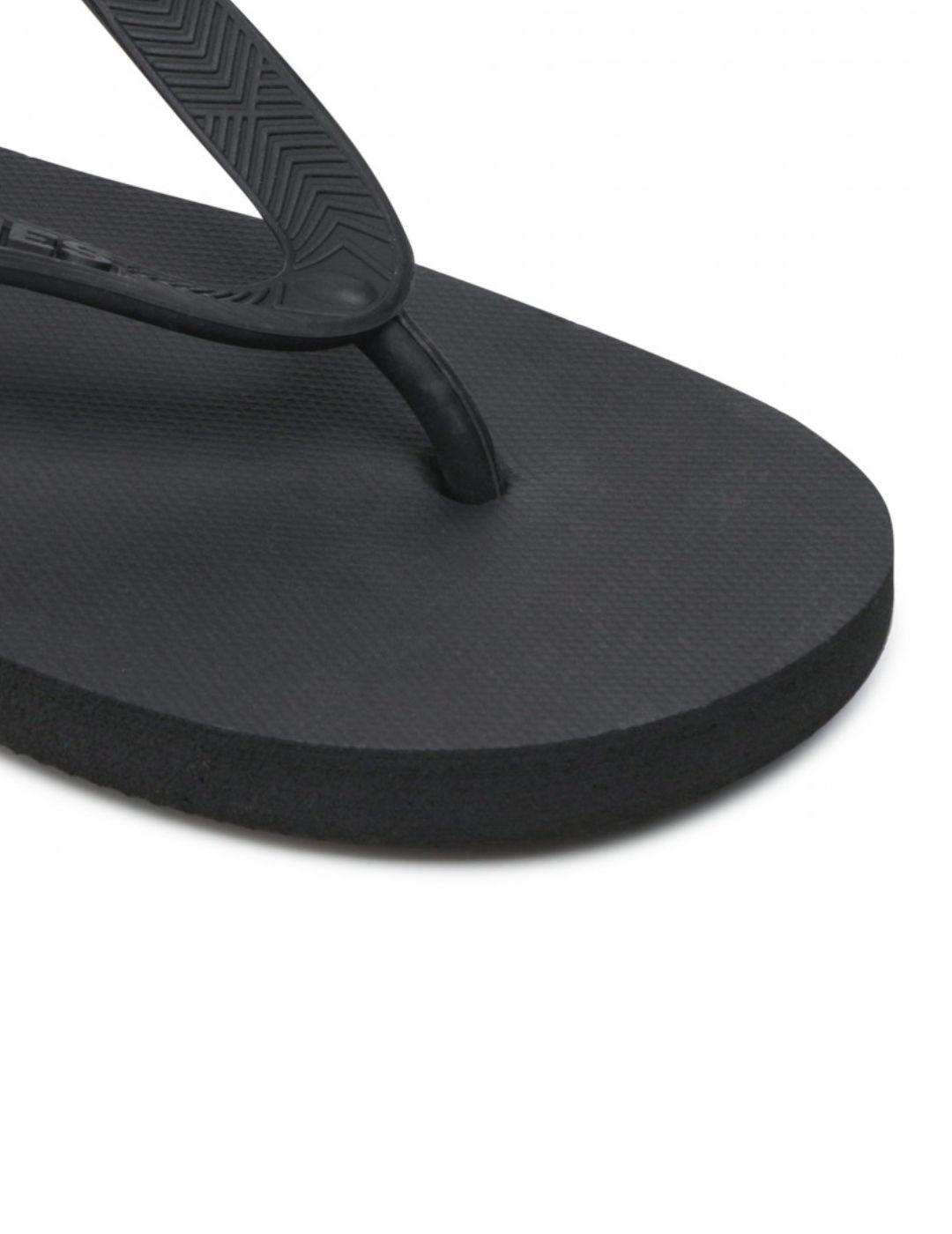 Chancla Jack&jones flip flop negra para hombre