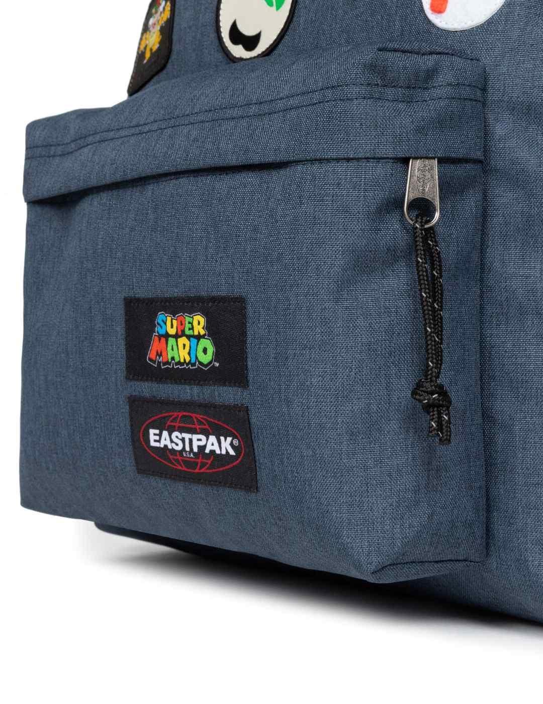 Mochila Eastpak Gris Super Mario