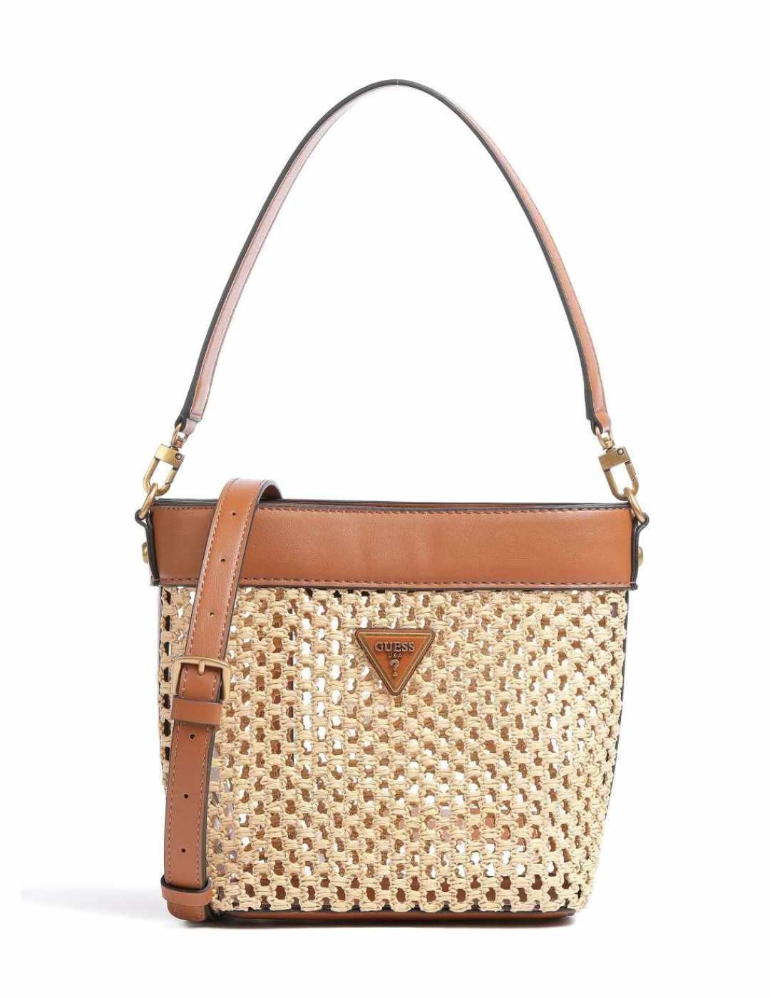 Bolso Mujer Guess Bolsos Vikky Large MarrÓn