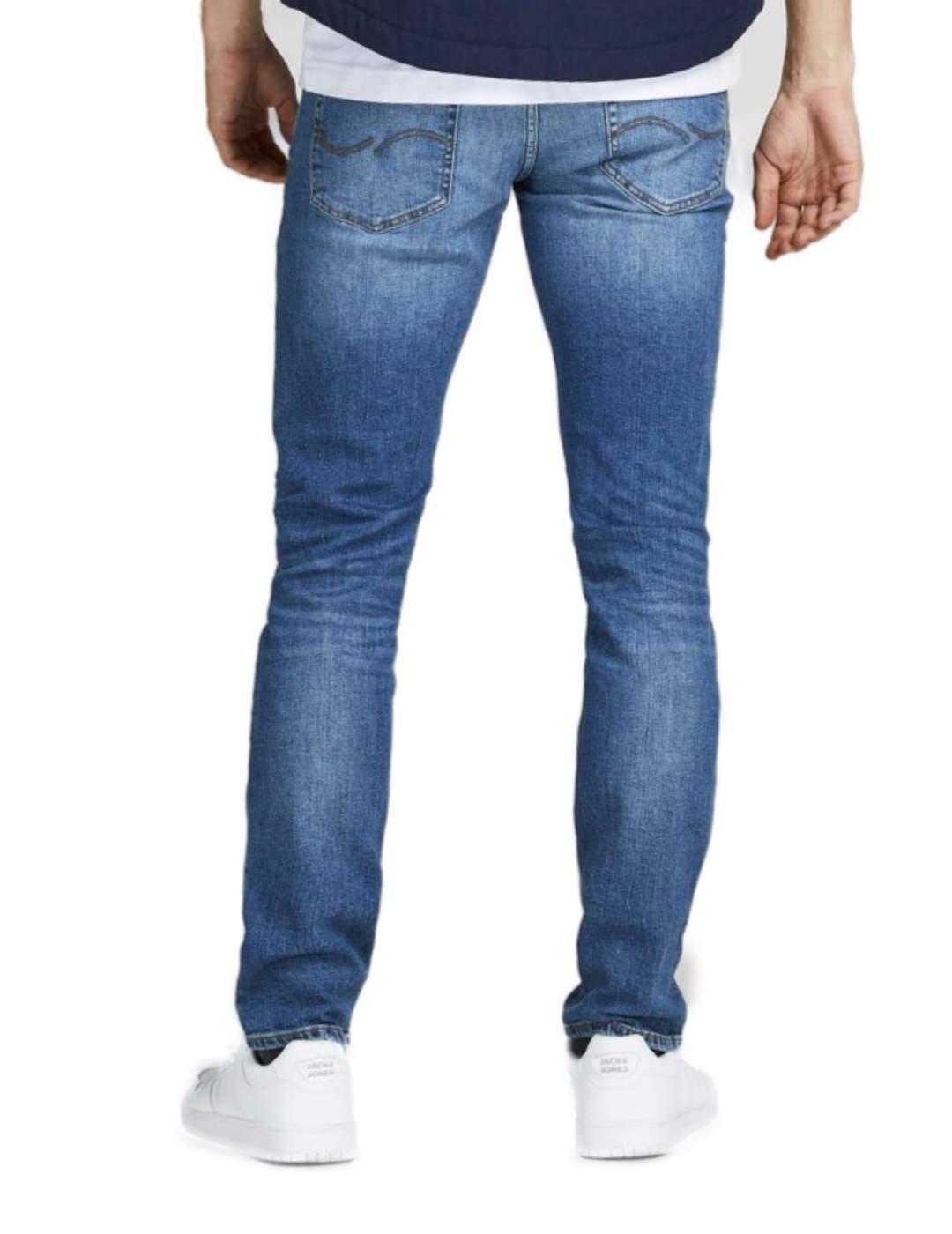 Pantalon vaquero skinny Jack&Jones Liam azul para hombre