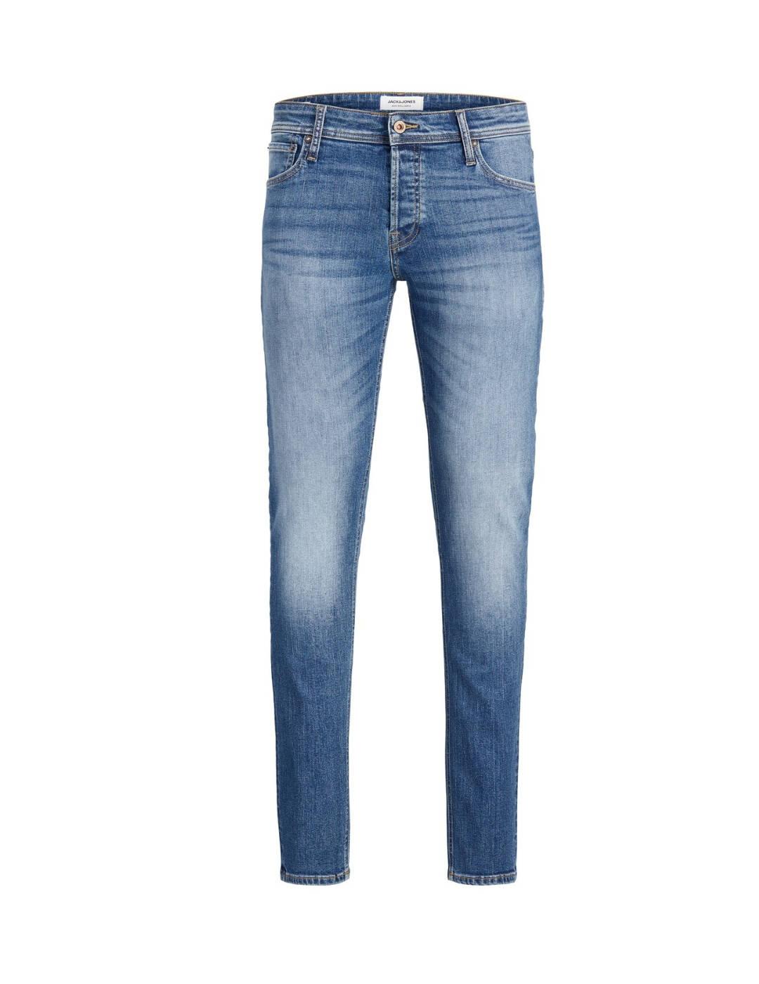 Pantalón vaquero Jack&Jones Liam azul Skinny para hombre