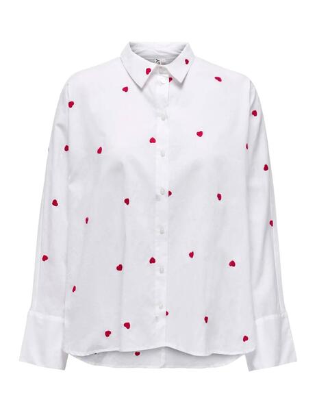 Camisa de corazones mujer deals