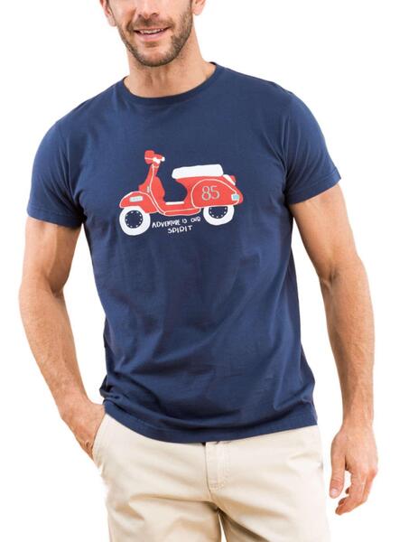 Camiseta vespa on sale hombre