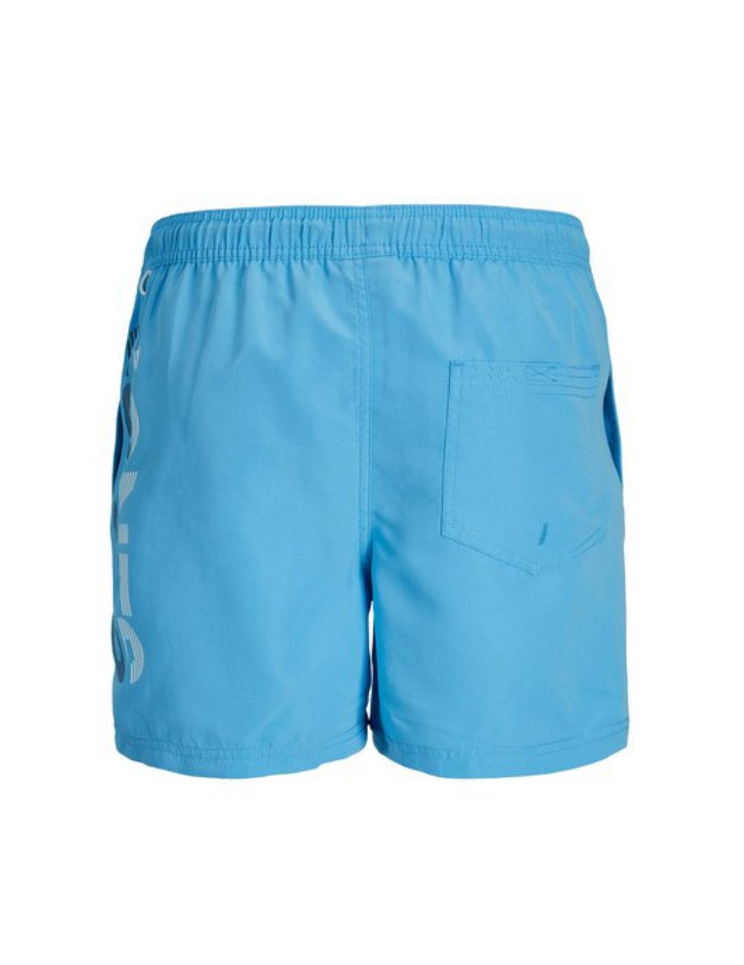 Bañador Jack&Jones Fiji azul cielo para hombre