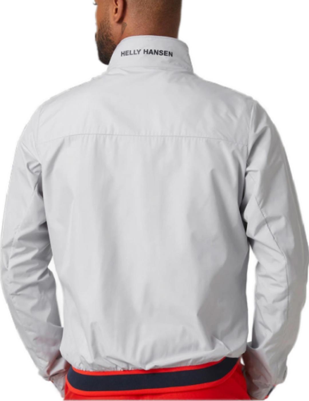 Chaqueta cortavientos Helly Hansen Salt gris para hombre