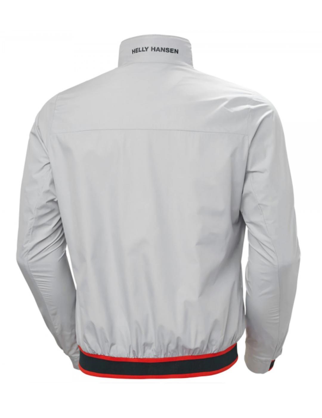 Chaqueta cortavientos Helly Hansen Salt gris para hombre