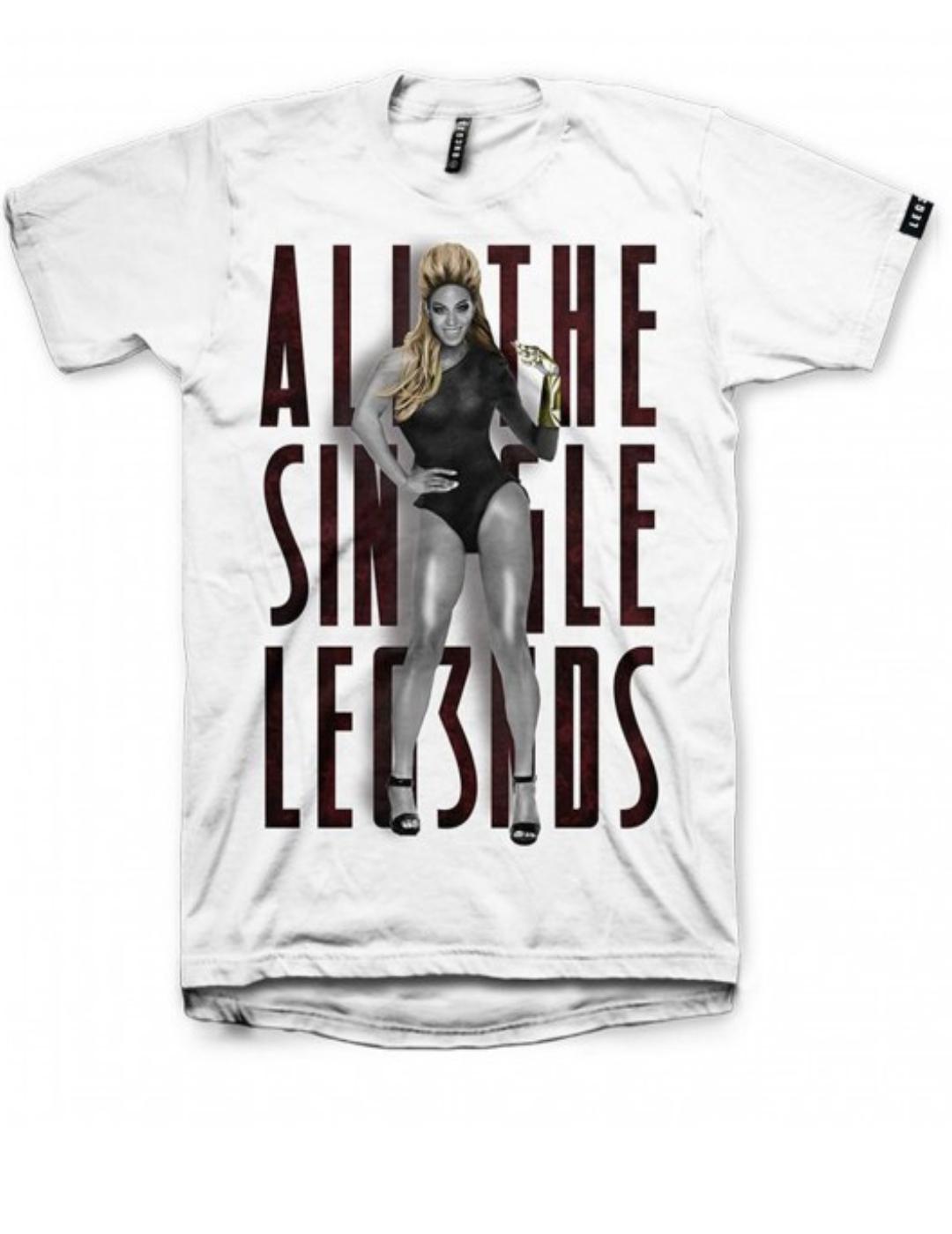 CAMISETA BEYONCE BLANCA-V