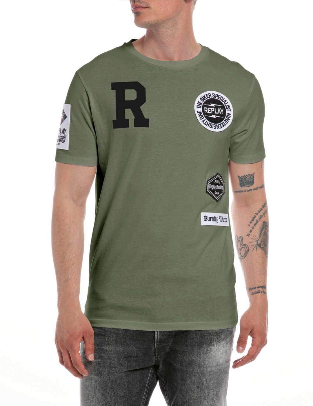 Camisetas replay hombre 2025