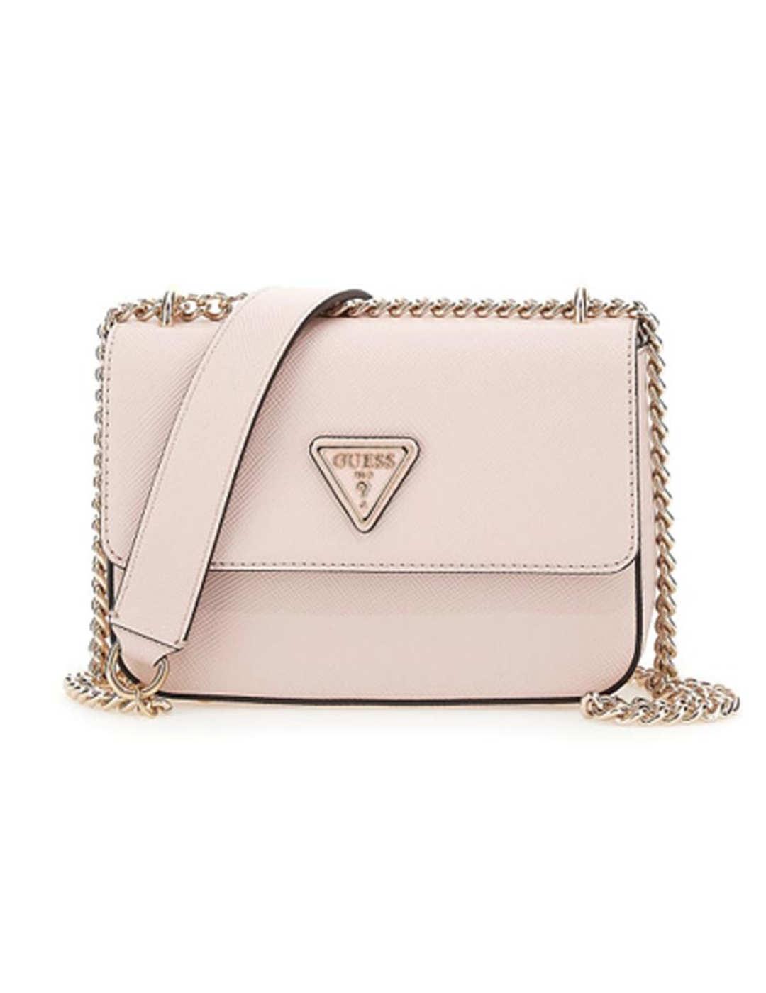 Bolso Guess Eco Elements rosa palo para mujer