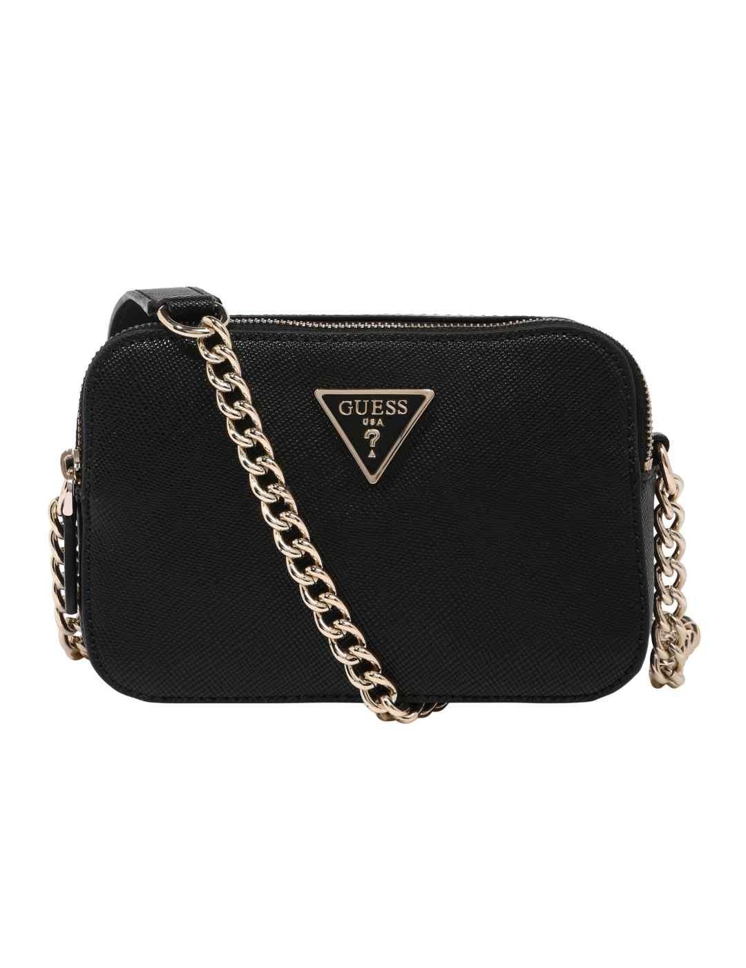 Bolso pequeño Guess Noelle negro para mujer