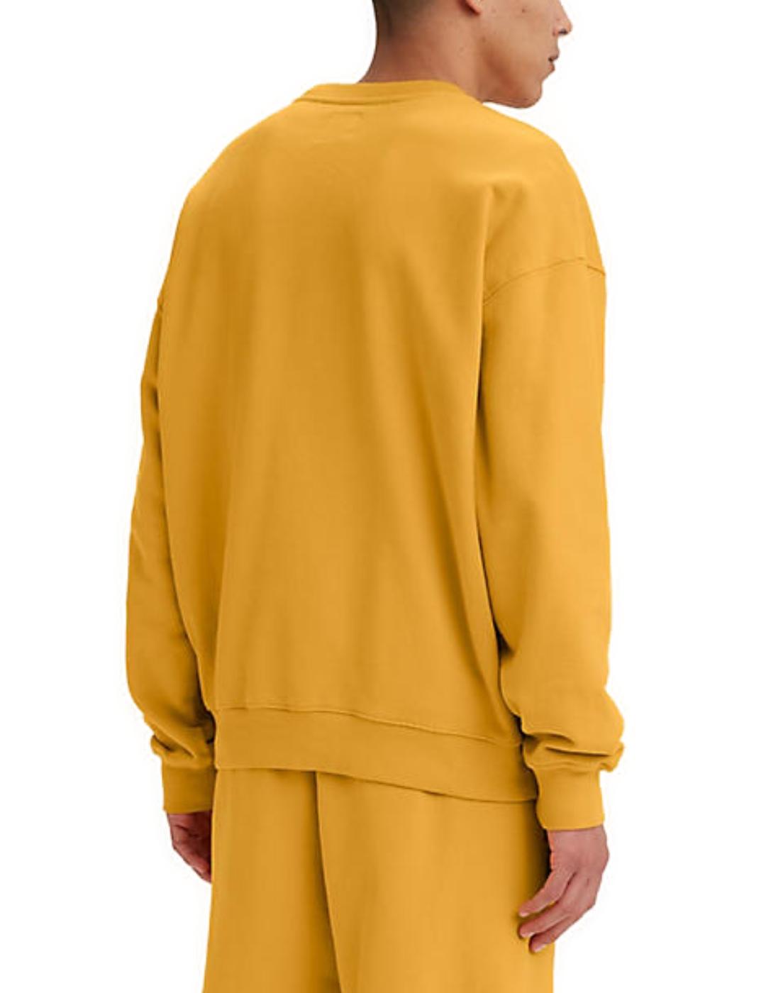 Sudadera Levi´s amarillo mostaza para hombre