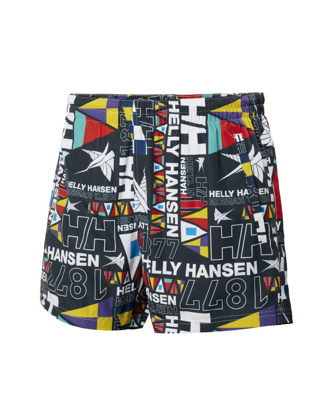 Bañador Helly Hansen Newport azul marino estampado de hombre