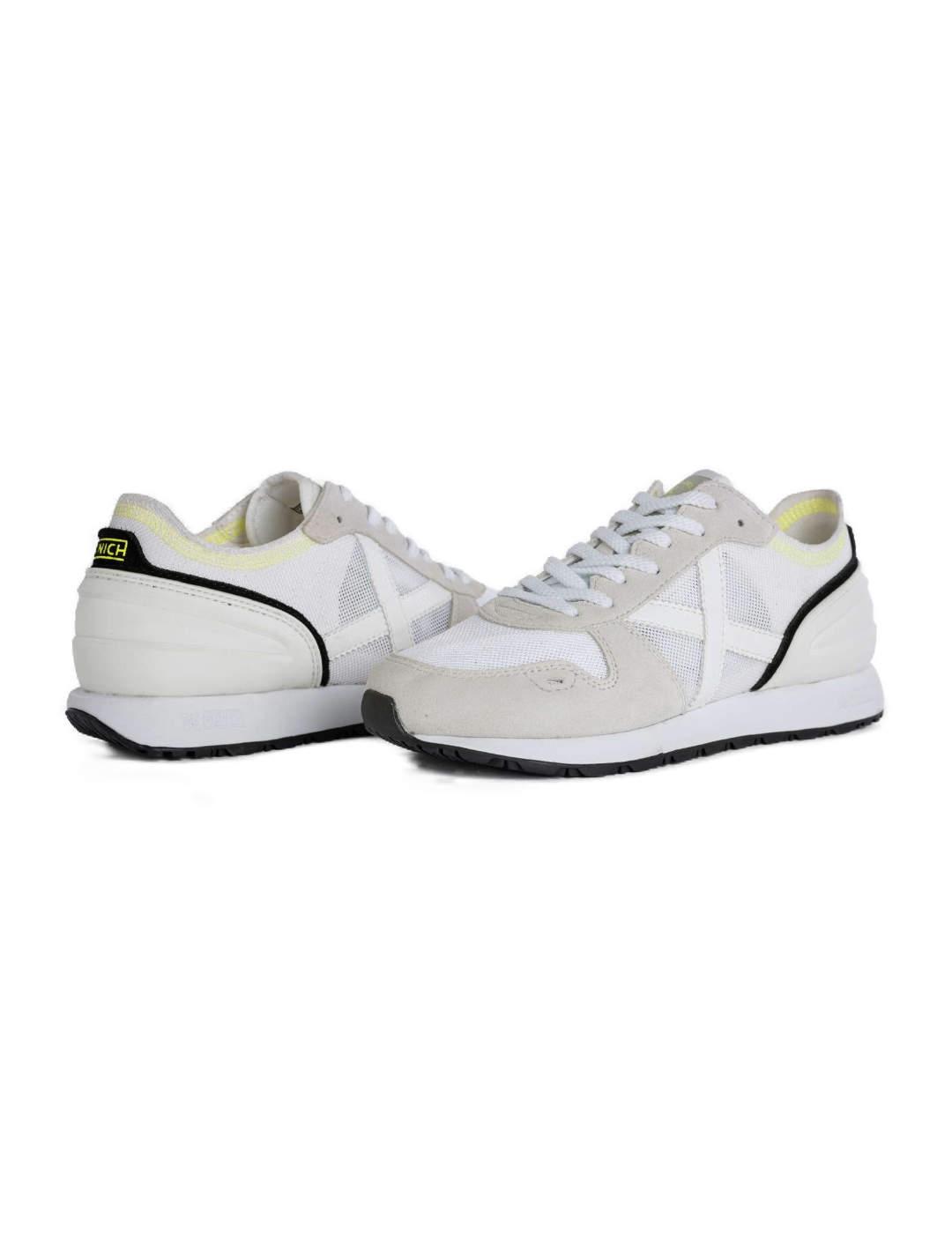 Zapatilla Munich Massana 513 blanca para hombre