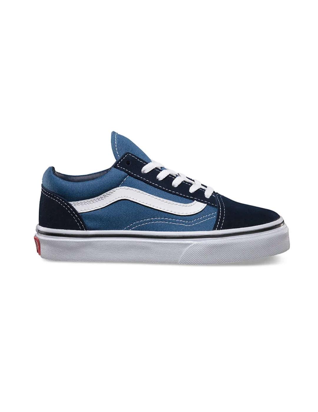 Zapatillas Vans Old Skool azules/negras unisex