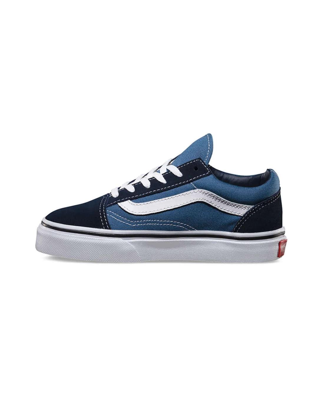 Zapatillas Vans Old Skool azules/negras unisex