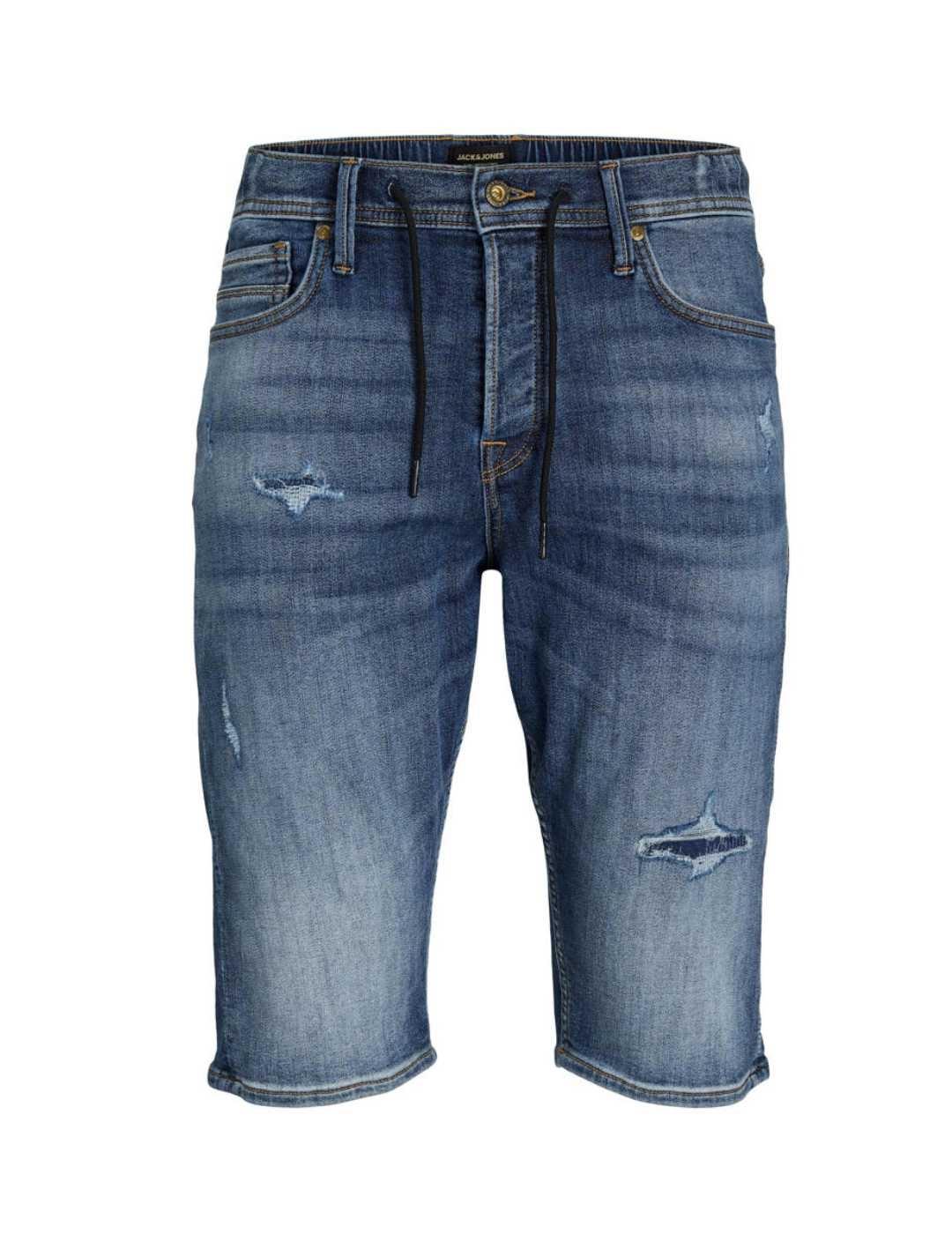 Bermuda vaquera Jack&Jones Jeff azul oscuro  para hombre