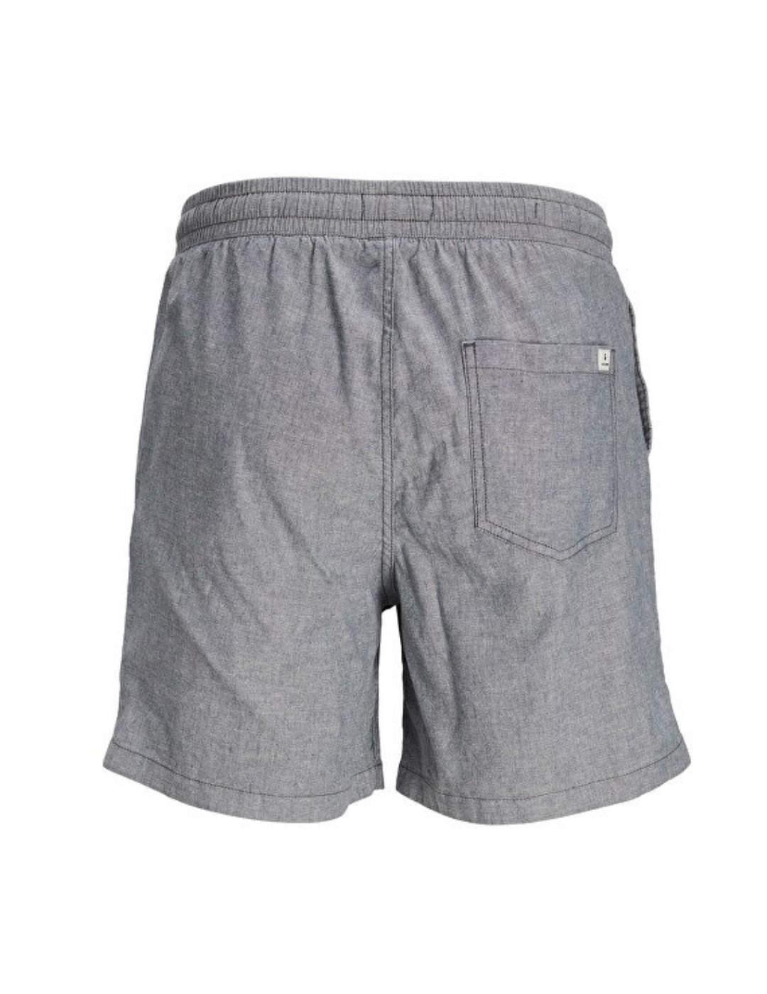 Short Jack&Jones Tjeff azul grisáceo corto de hombre